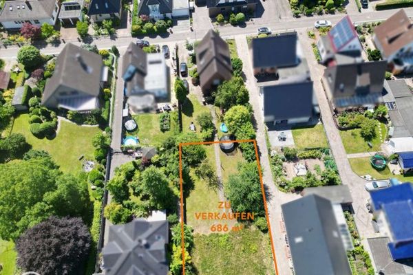 Baugrundstück in ruhiger Sackgassenlage von Bremen-Huchting