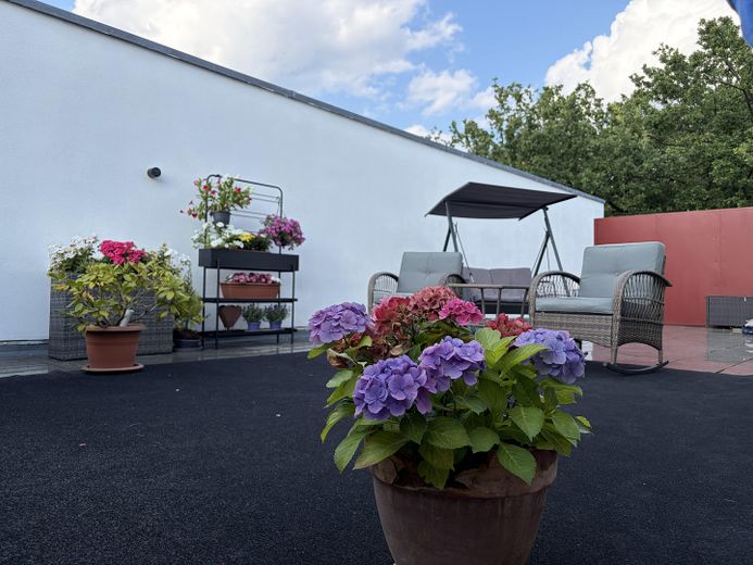 Penthouse-Maisonette von/an Privat – Dachterrasse