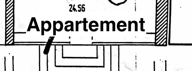 Grundriss Appartement