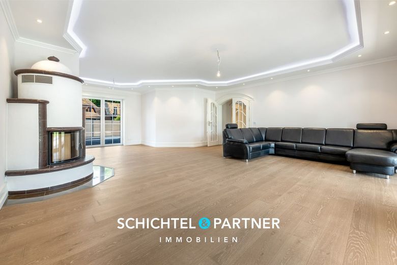 Baden | Herausragende Luxusvilla am Weserhang mit Wellness-Landschaft – S&amp;P | Wohnbereich