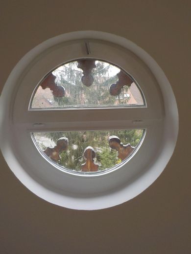 Blick vom DG auf Hof