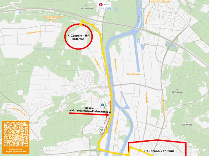 *GENEHMIGT* Neubauvorhaben: 6-Familienhaus in der Nähe des KI-Zentrums! - FALC Immobilien Heilbronn – Gebiet