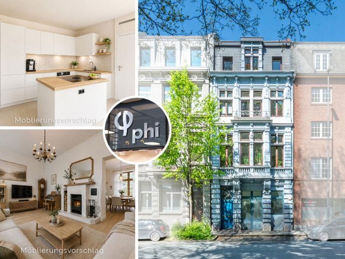 PHI AACHEN - Zwischen Stadtleben und grünem Ausblick – stilvolle Maisonette mit Altbauflair in Aachen! – Foto 1