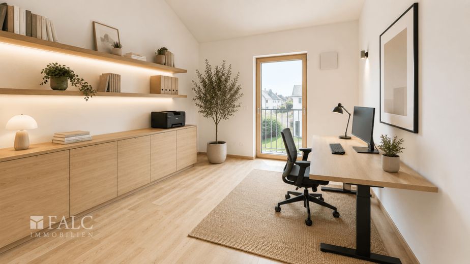 Wohnen mit Zukunft-BAUFRITZ Haus-energieeffizient und familienfreundlich! – Büro - Digital Eingerichtet