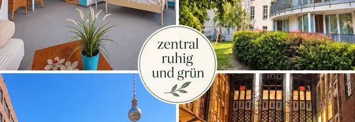 Хакешер-Маркт: жити в центрі, у тиші та зелені – zentral ruhig und grün