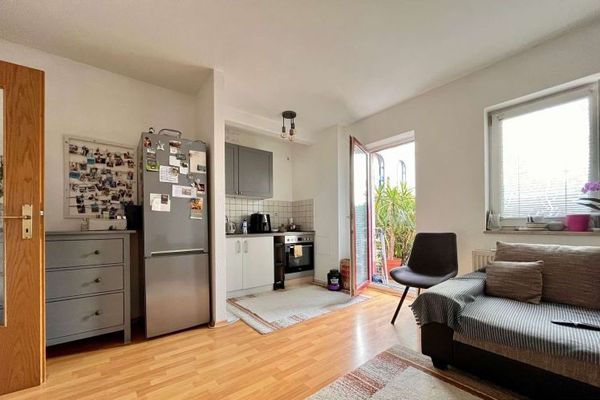 T2 pièces à Plauen, terrasse, loué – rendement de 10,2 % sur le prix d’achat