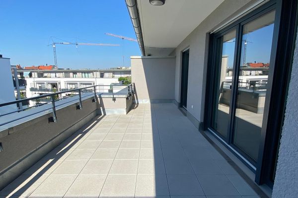 Penthouse im WohnCarré, mit großer Dachterrasse, Aufzug & Tiefgarage – provisionsfrei