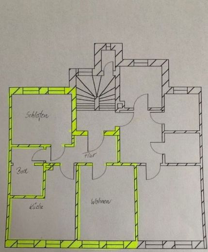 Grundriss WE03. 1.OG