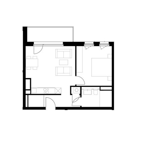 Appartement lumineux de 2 pièces avec cuisine intégrée et balcon à Pankow – Photo 6