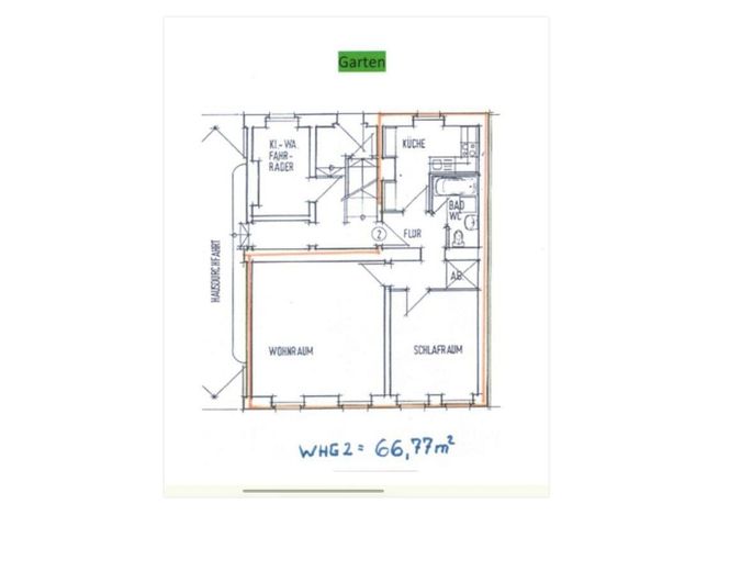 Berlin-Weißensee'de hemen taşınılabilir yenilenmiş daire 2 oda / 67 m2 – Grundriss