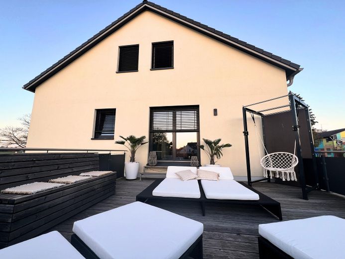 Dachterrasse im Südwesten