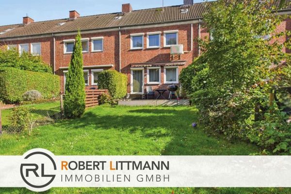 Casa a schiera centrale modernizzata con bel giardino a Delmenhorst, Deichhorst
