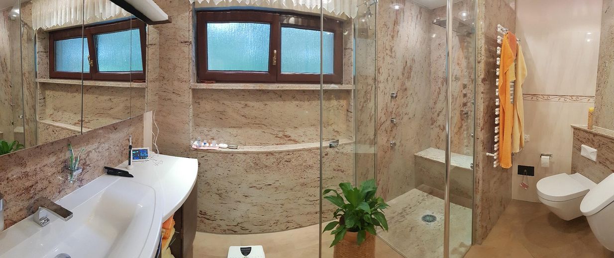 Panoramabild Badezimmer