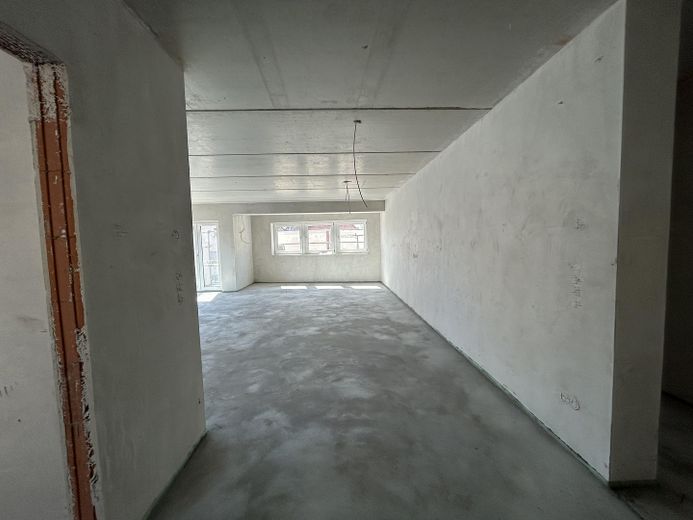 Nowe budownictwo, efektywność energetyczna, 1. piętro – Eingang Wohnzimmer