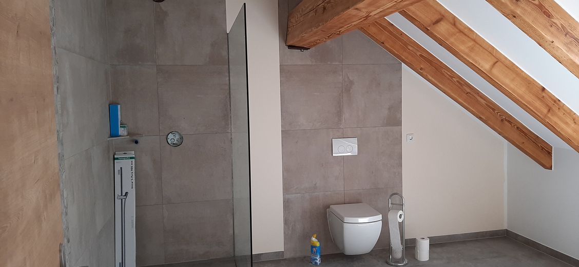 Dachwohnung – Dusche WC
