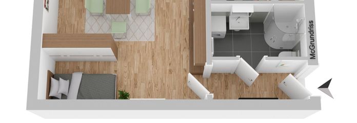 Grundriss Appartement