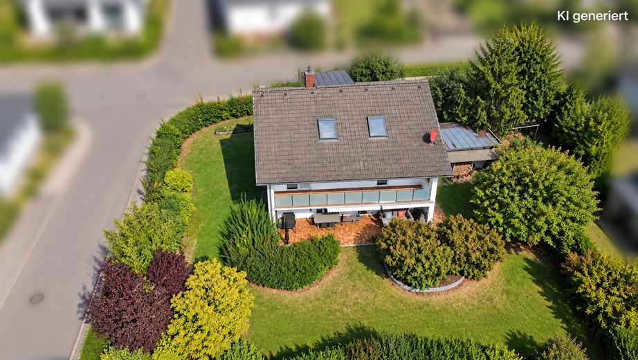 Ingolstadt-Haunwöhr’da aile cenneti – Aranan bir konumda geniş yaşam alanı – Vogelperspektive