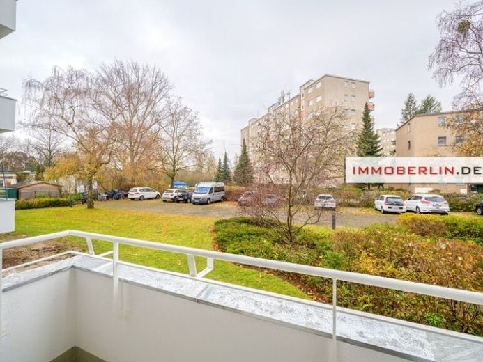 IMMOBERLIN.DE - Sehr angenehm positionierte & vermietete Wohnung mit Südloggia – Foto 1