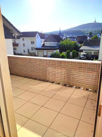 Wunderschöne, naturnahe und ruhige Lage in Biebertal – Balkon mit Aussicht