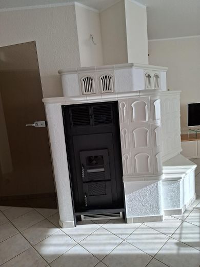 Kamin im Wohnzimmer