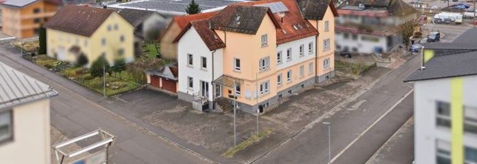 Geschäftshaus / Renditeobjekt in zentraler Lage von Meßkirch mit Entwicklungspotenzial