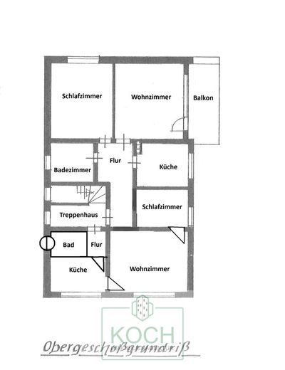 RESERVIERT - Kleines Wohn- und Geschäftshaus am Mecklenburger Weg (Leherheide) – Obergeschoss