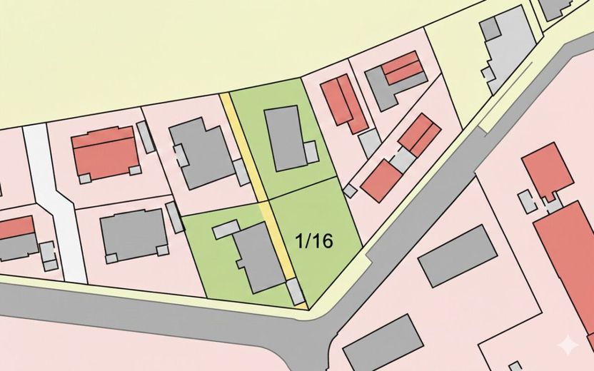 Baugrundstück Oldenburg-Bümmerstede | 529 m² | Südlage | sofort bebaubar | Provisionsfrei – Unverbindliche_Lageskizze