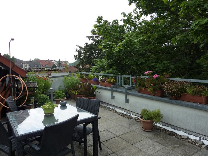 35 m² Dachterrasse