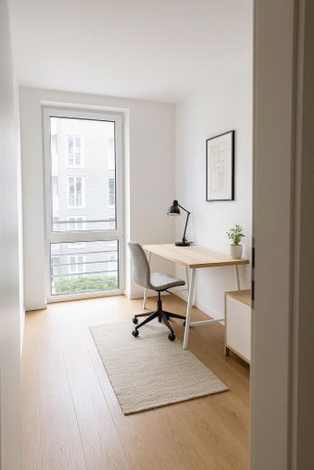 Moderne, großzügige 3-Zimmer-Wohnung in Hamburg-Borgfelde (Nähe St. Georg) zu vermieten – Arbeits-/Kinderzimmer