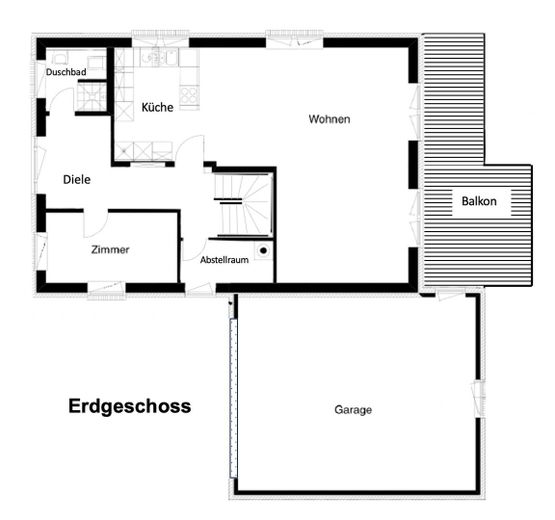 Grundriss Erdgeschoss