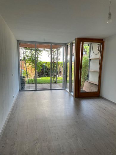 Wohnzimmer mit Garte