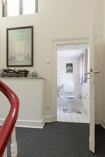 Treppenhaus WC Halbetage