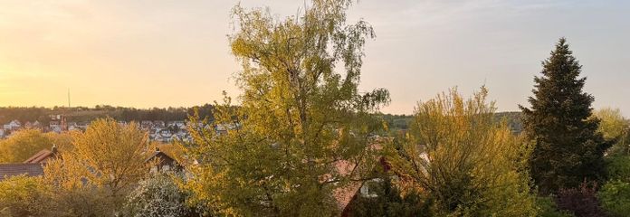 Ruhige Maisonette-Wohnung mit Aussicht