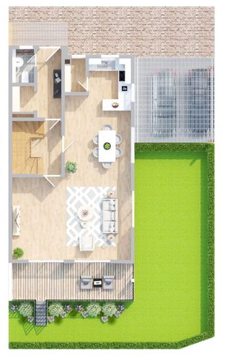 Grundriss EG Variante 2