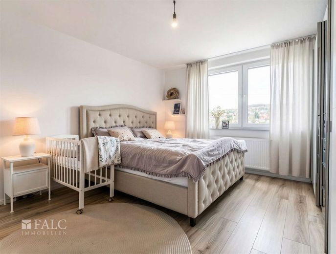 Vlotho ! Haus mit Fernblick für die große Familie ! – Schlafzimmer EG