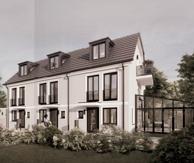 Działka deweloperska w Monachium-Trudering – 1.941 m² – zatwierdzony projekt – Zdjęcie 3