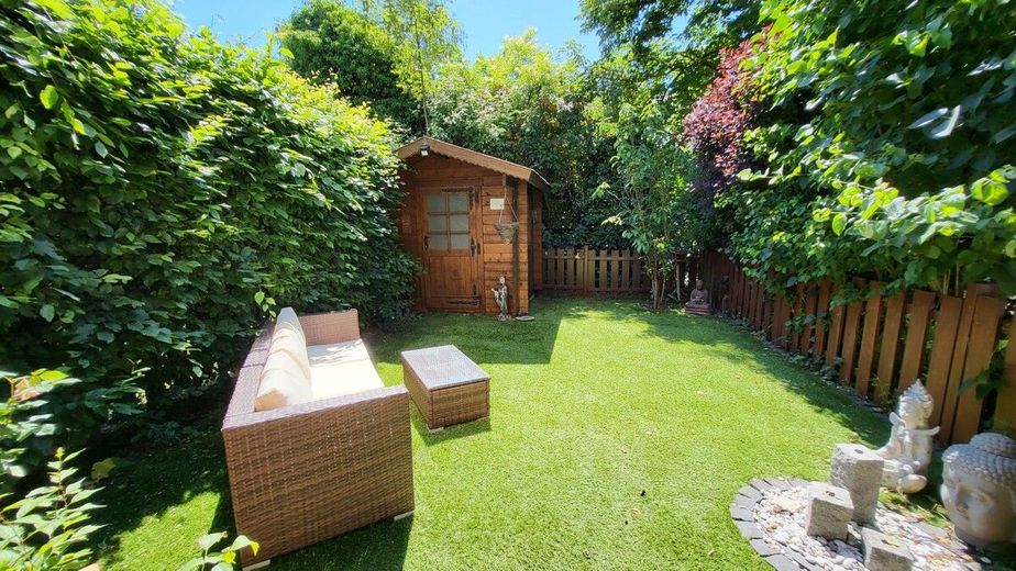 Eck-Haus im Haus mit Garten in toller Lage von Hanau – Garten