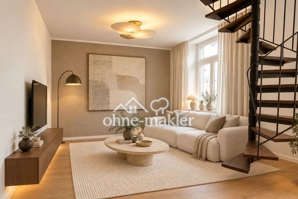 Sans commission ! Superbe maisonnette de 2,5 pièces à Wuppertal-Barmen