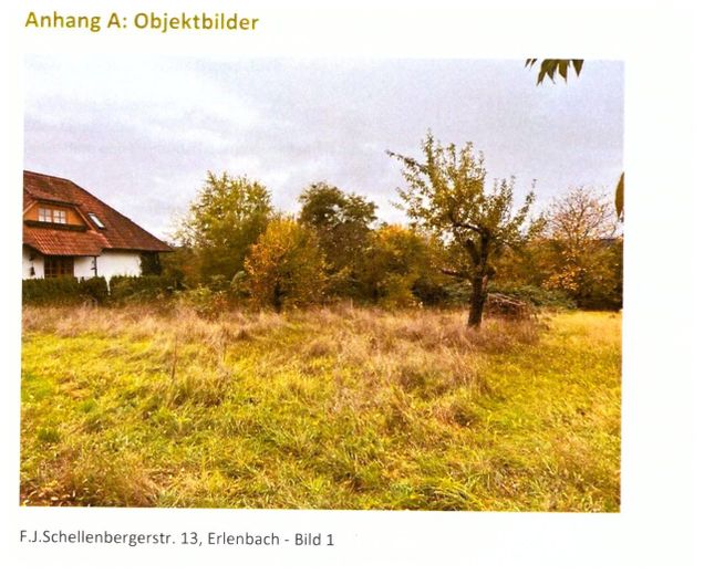 Grundstück erschlossen – von F. J. Schellenbergerstr.
