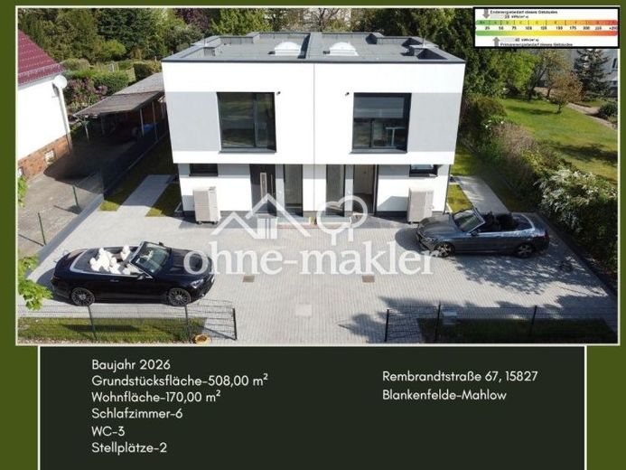 Classe energetica A+: bifamiliare di 170 m², 7,5 locali, 3 bagni, senza agenzia – Foto 1