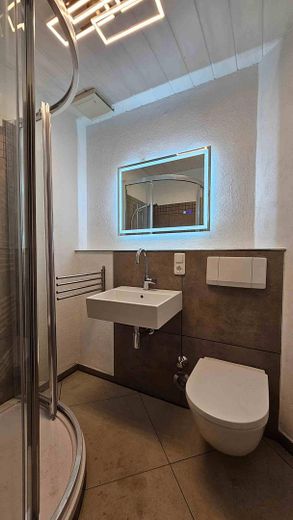 Üzüm bağlarının kenarında, Oestrich-winkel'de mobilyalı 1 odalı daire – Fotoğraf 6