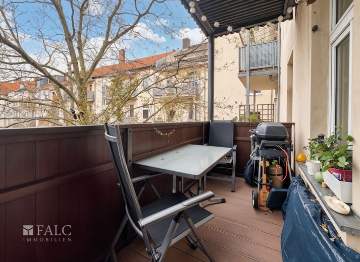 Il vostro place-to-be nella migliore posizione di Lipsia! – Balkon