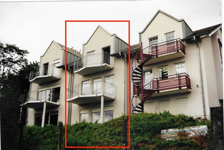 Blick vom Garten aus