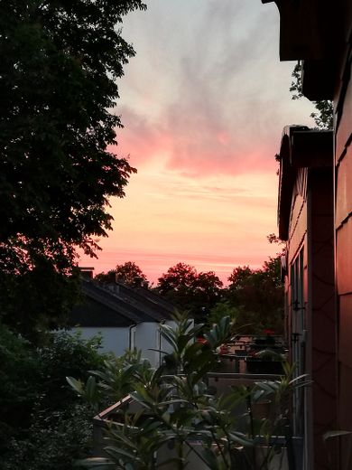 Ausblick Balkon