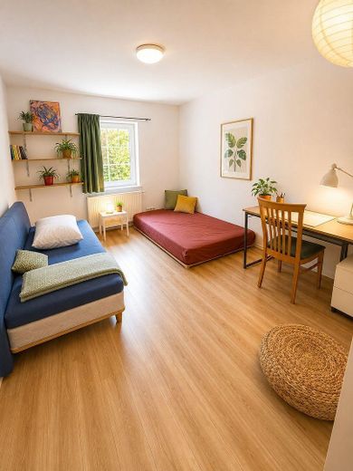 Seegut Blaue Blume – Herrenhaus, Wohnhaus & See in der Uckermark – Wohnhaus Zimmer