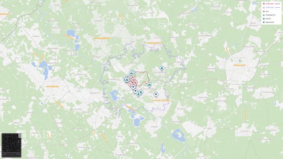 Einfamilienhaus in gehobener Lage auf 1008 m² – Site plan (macro)