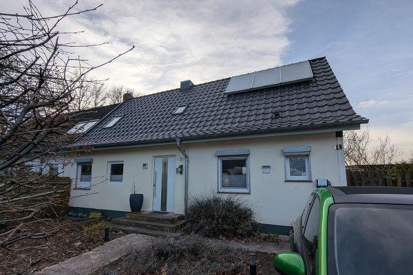 Twee-onder-een-kapwoning in Langenhorn, verkoop over 1 jaar, erfpacht