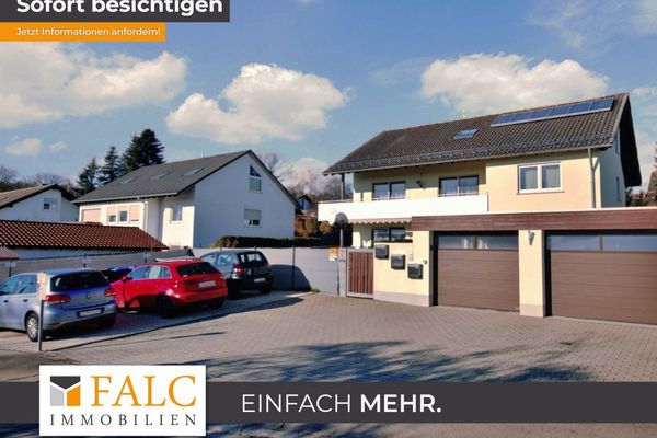 2-Familienhaus + gemütlicher Dachwohnung, vermietet, sehr gepflegt, großer Garten, Kapitalanlage.