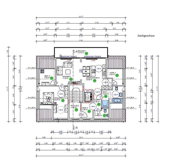 Modernes Wohnen in Nottuln/Appelhülsen - Neubau-/ Sanierungsprojekt - Dachgeschoss - Nr.5 – Haus 17a Dachgeschoss