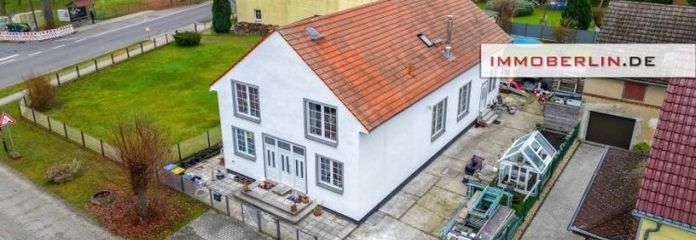 IMMOBERLIN.DE - Total modernisiert! Sehr attraktives Haus mit besonderem Charme & Sonnenterrasse